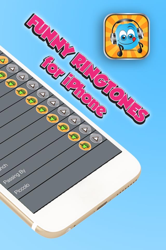 Funny Ringtones for iPhone – Crazy Collection of Popular Melodies and Sound Effect.s screenshot 2