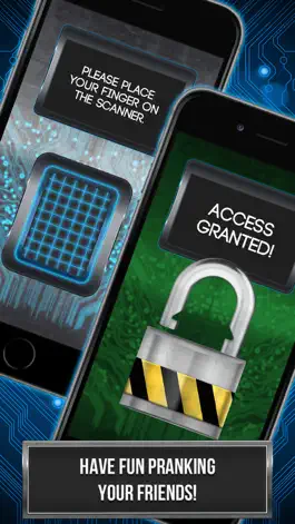 Game screenshot Secret Finger Protection Lock Scanner Prank (FREE) mod apk