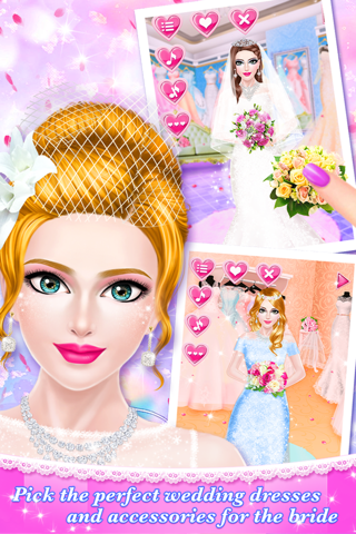 Celebrity Wedding Planner - Bridal Makeover Salon: SPA, Makeup & Dressup Beauty Game for Girls screenshot 4