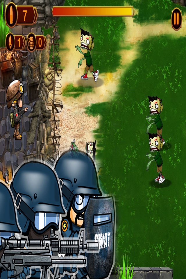 Swat and Zombies War: X Defense screenshot 2