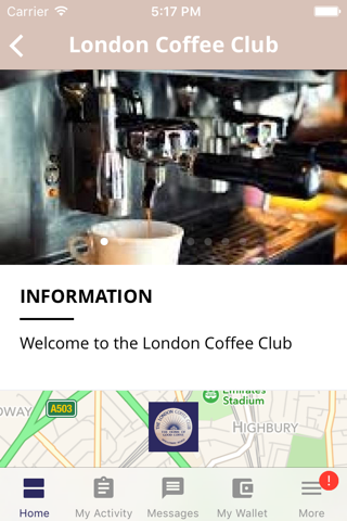 London Coffee Club screenshot 4