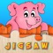 Farm and Animals jigsaw puzzle free game for toddler, kids, boy, girl or children