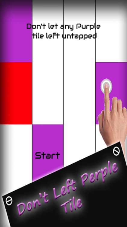 Purple Piano Tiles - Tap Purple Color Piano Tile and Avoid White Tiles screenshot-3