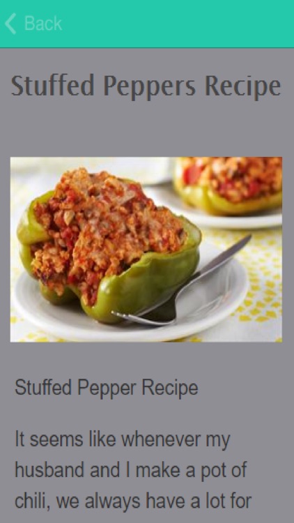 Green Pepper Recipes