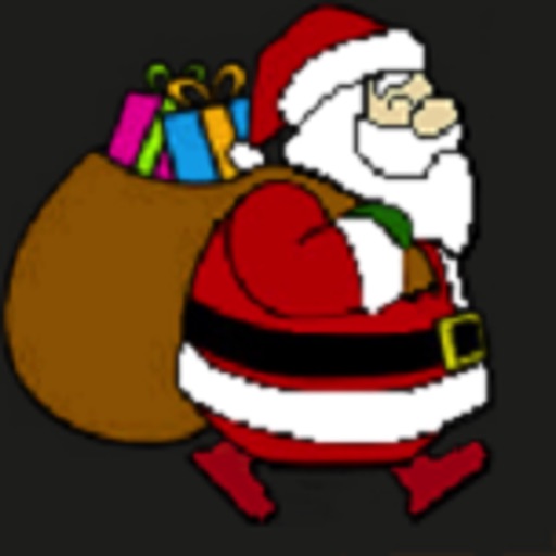 Santa Present Drop Icon