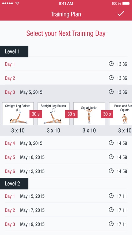 Runtastic Leg Trainer Workouts screenshot-3