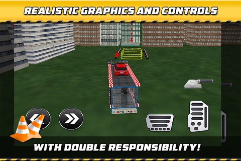 Car Transporter Truck 3D Simulator screenshot 4