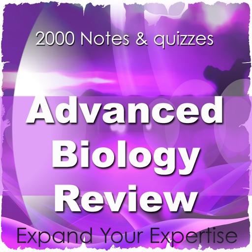 Advanced Biology Review for self Learning& Exam Preparation 2000 Flashcards icon