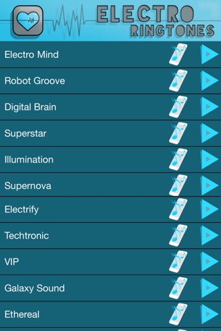 Electro Melodies and Sound Effects – Free Alert Ringtones for iPhone screenshot 2