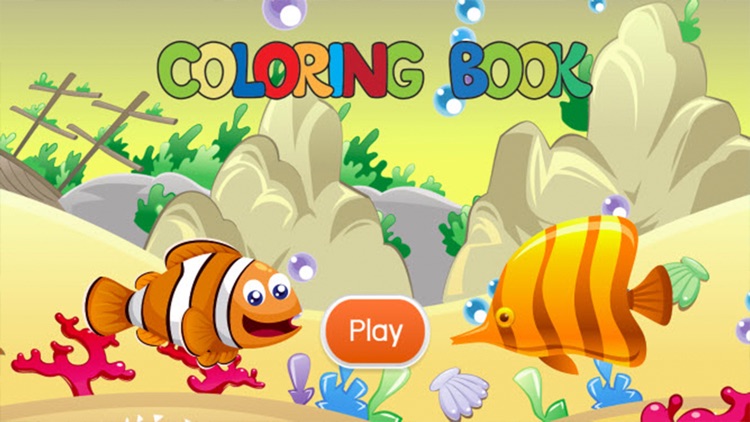 Sea Animal Coloring Book - Drawing and Painting Colorful for kids games free
