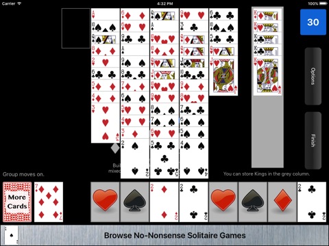 Floradora Solitaire screenshot 4