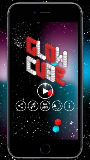 Glow Cube - Jump in the space!