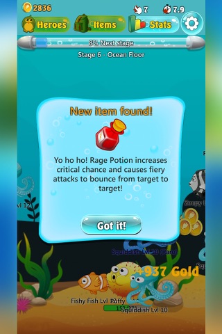 Penguin&Fish Clicker Adventure screenshot 3