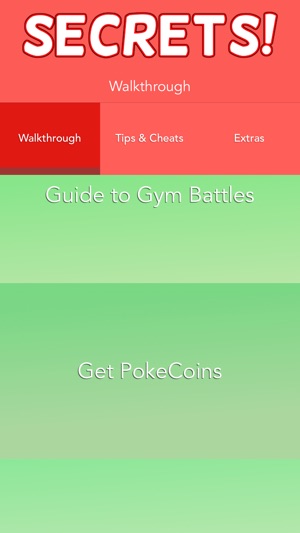 Cheats + Tips for Pokemon GO