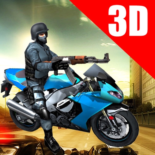 Sniper Traffic Hunter 3D - Shooting killer Road Race Games Icon
