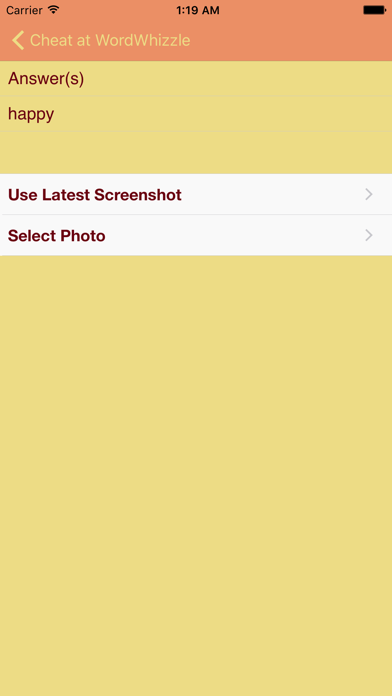 How to cancel & delete Cheat at WordWhizzle! Screenshot your game - get the answer. Features Auto Scan from iphone & ipad 2