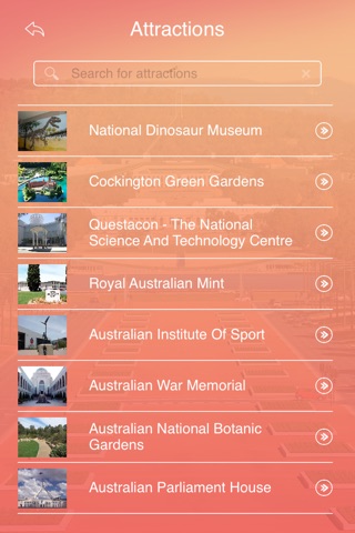 Canberra Travel Guide screenshot 3