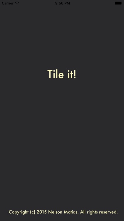 Tile it