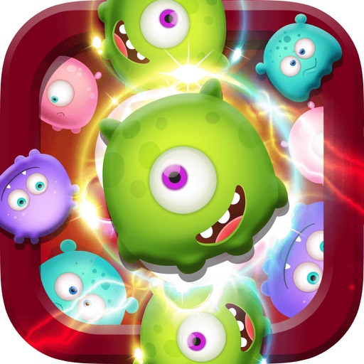 Happy Monster: Line Mania Game iOS App