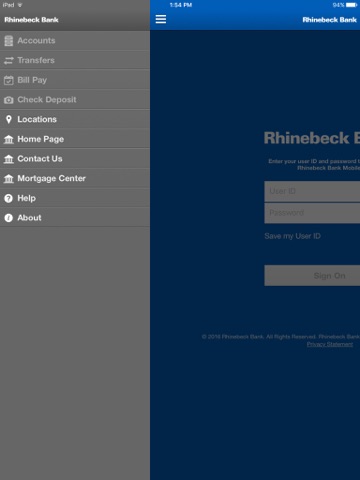 RB mobile for iPad screenshot 2