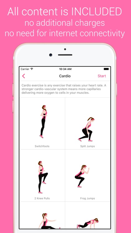 Cardio Workout - Your Daily Personal Fitness Trainer for burning calories and building endurance screenshot-0