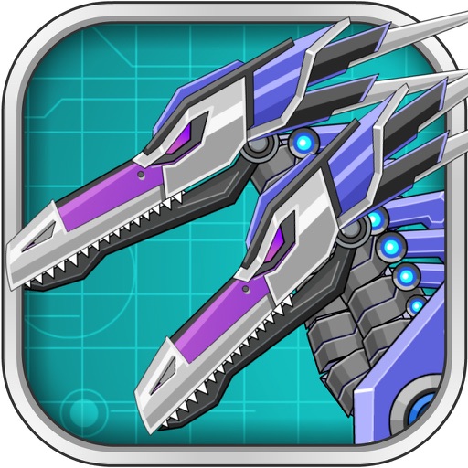 Toy war Robot Double Head Pterosaur - Doublecross iOS App