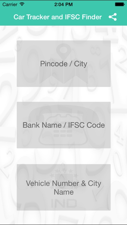 IFSC Finder and Car Tracker