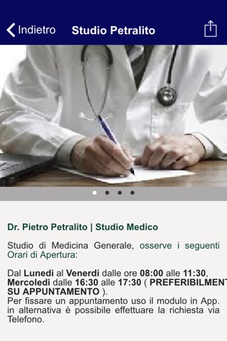 Studio Medico Dr. Pietro Petralito screenshot 2