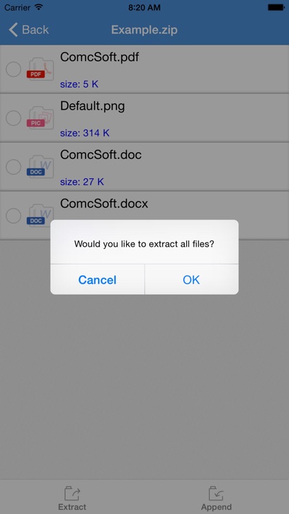 iZip Pro for iPhone – Zip Unzip Unrar