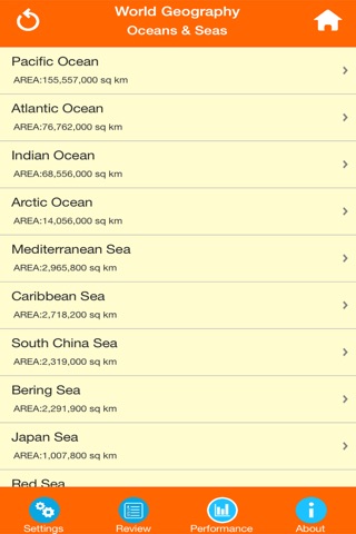 Geography : Oceans & Seas screenshot 2
