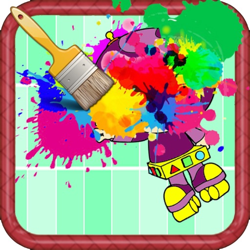 Coloring For Kids Paint Team Umizoomi Version iOS App