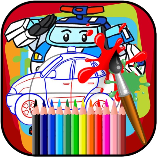 Paint Kids for Robocar Version Icon