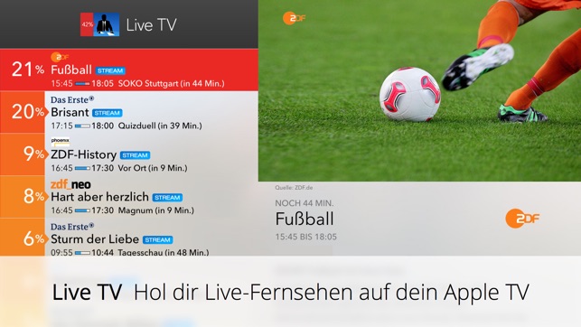 Live TV – Deutsches Fernsehen