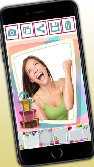 Birthday frames for photo collages and image editor - Premiu(圖4)-速報App