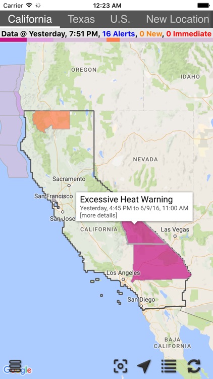 Weather Watches, Warnings and Advisories