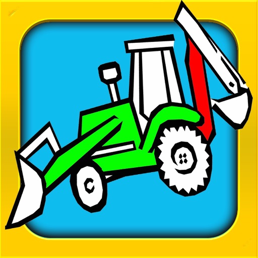 Color Book for The Tractors in The Farm iOS App