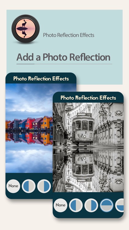 Photo Reflection Effects - Mirror & Water Effects Blender to Clone Yourself