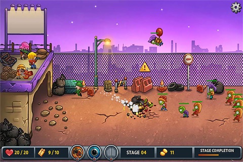 Zombies vs. Monster － Top Free City Tower Defense Shooting Game screenshot 3