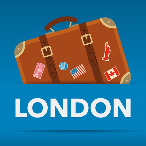 London offline map and free travel guide icon