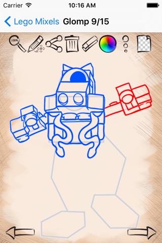 Learn How to Draw Lego Mixels Edition screenshot 3