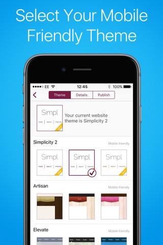 Simpl Website Builder screenshot 4