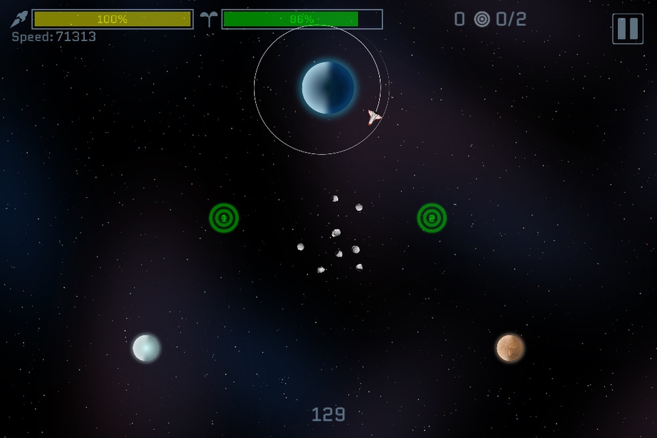 Star Expedition your space ship gravity orbit simulator game screenshot 4