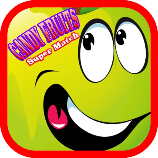 Candy Fruits Kids Super Match Games icon
