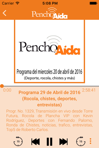 Pencho y Aída FM screenshot 4