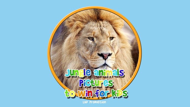 jungle pictures to win for kids - no ads screenshot-0