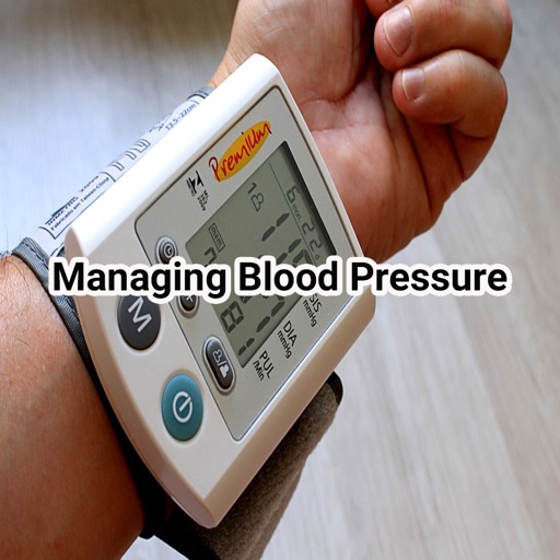 Managing blood pressure icon