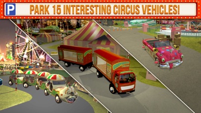Funfair Fairground Circus Trucker Parking Simulator Screenshot 5