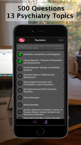 Game screenshot PreTest Psychiatry Self-Assessment and Review mod apk
