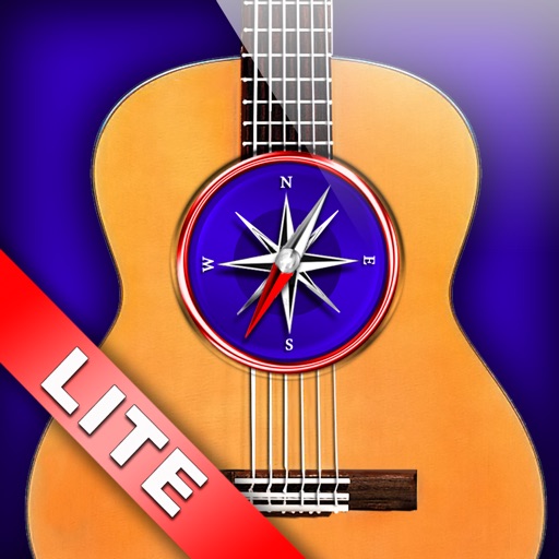 Guitar Chords Compass Lite - learn the chord charts & play them iOS App