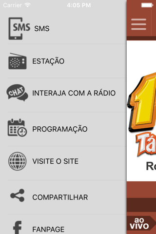 105 FM de Rondonópolis screenshot 2